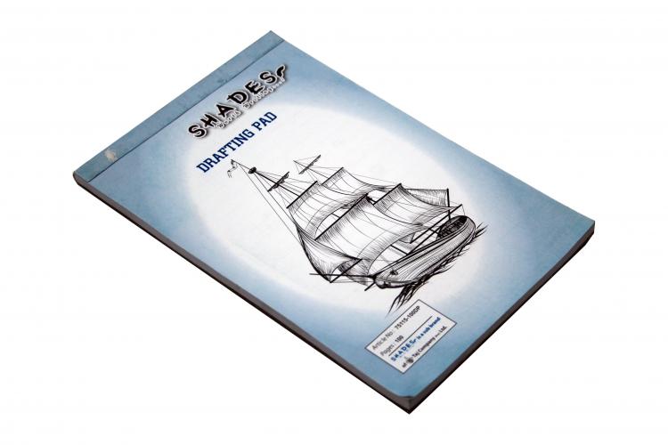 Shades Diary Size Drafting Pad (5.25 x 8.5)