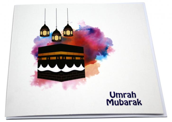 (10pcs)UMRAH MUBARAK CARD Pack of 10pcs