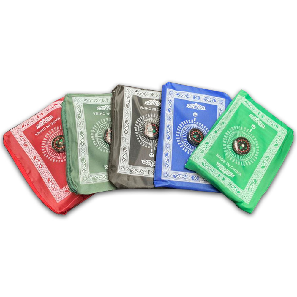 Prayer Mat Travel Pocket China with Compass